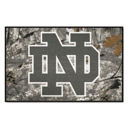 Notre Dame Fighting Irish Camo Starter Mat Accent Rug - 19in. x 30in.