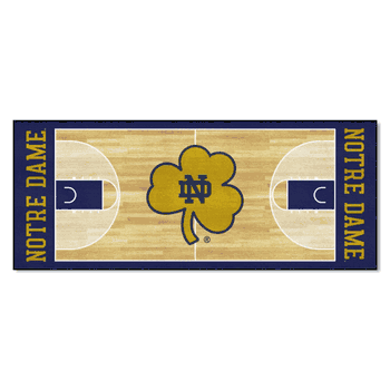 Notre Dame Fighting Irish Court Runner Rug - 30in. x 72in.