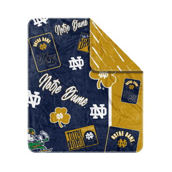 Notre Dame Fighting Irish Dream Weave Throw 50x60