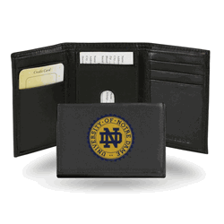 Notre Dame Fighting Irish  Embroidered Tri-fold Wallet