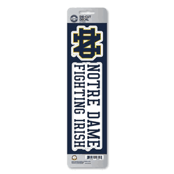 Notre Dame Fighting Irish Fighting Irish 2 Piece Team Slogan Decal Sticker Set