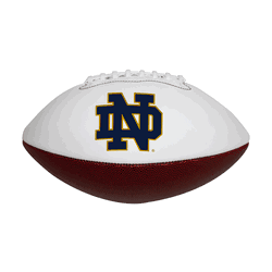Notre Dame Fighting Irish Football Full Size Autographable