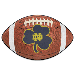 Notre Dame Fighting Irish Football Rug - 20.5in. x 32.5in.