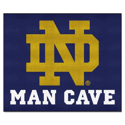 Notre Dame Fighting Irish Man Cave Tailgater Rug - 5ft. x 6ft.