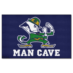 Notre Dame Fighting Irish Man Cave Ulti-Mat Rug - 5ft. x 8ft., Leprechaun