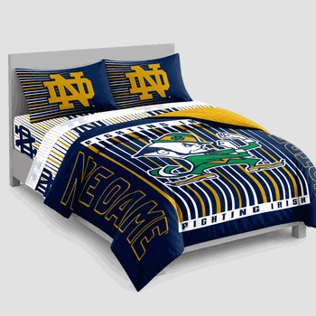 Notre Dame Fighting Irish Momentum Bed In A Bag Full