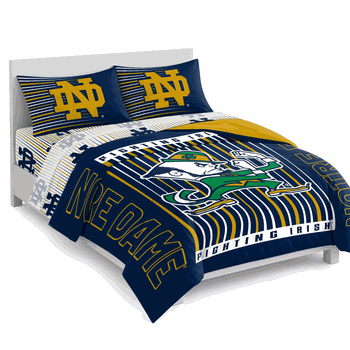 Notre Dame Fighting Irish Momentum Bed In A Bag Queen