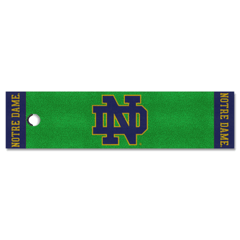 Notre Dame Fighting Irish Putting Green Mat - 1.5ft. x 6ft.