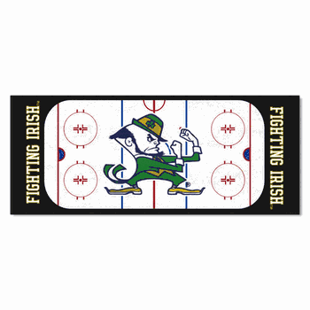 Notre Dame Fighting Irish Rink Runner - 30in. x 72in., Leprechaun