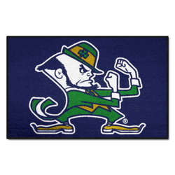 Notre Dame Fighting Irish Starter Mat Accent Rug - 19in. x 30in., Leprechaun