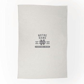 Notre Dame Fighting Irish Sublimated Sweatshirt Blanket