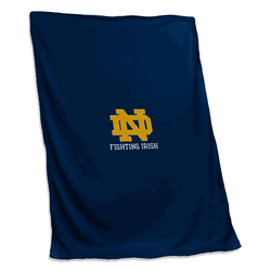 Notre Dame Fighting Irish Sweatshirt Blanket