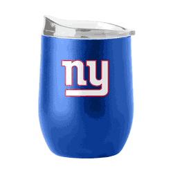 NY Giants 16oz Flipside Powder Coat Curved Beverage