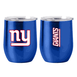 NY Giants 16oz Gameday Stainless Curved Beverage