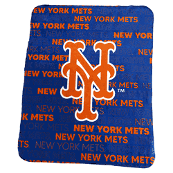 NY Mets Classic Fleece Throw