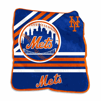 NY Mets Raschel Throw