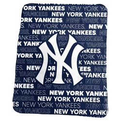 NY Yankees Classic Fleece Throw