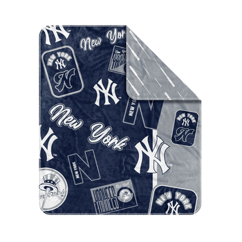 NY Yankees Dream Weave Throw 50x60