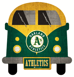 Oakland Athletics 12" Team Bus Sign