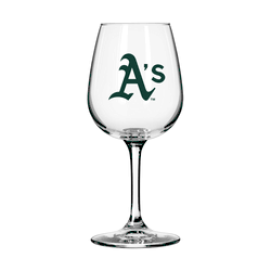 Oakland Athletics 12oz Gameday Stemmed Wine Glass