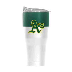 Oakland Athletics 30oz Colorblock Stainless Tumbler