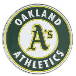 Oakland Athletics 3D Color Metal Emblem