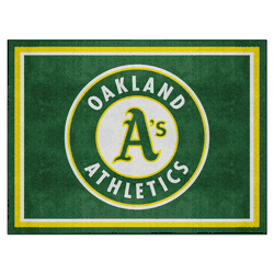Oakland Athletics 8ft. x 10 ft. Plush Area Rug