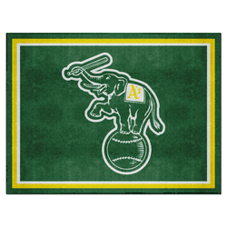 Oakland Athletics 8ft. x 10 ft. Plush Area Rug