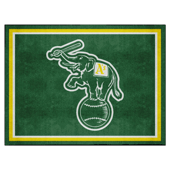 Oakland Athletics 8ft. x 10 ft. Plush Area Rug