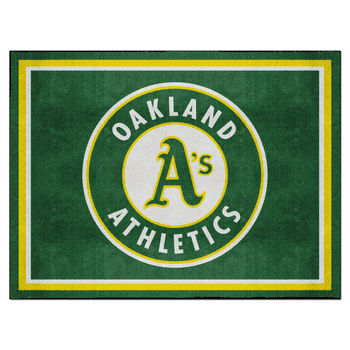 Oakland Athletics 8ft. x 10 ft. Plush Area Rug