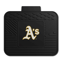 Oakland Athletics Back Seat Car Utility Mat - 14in. x 17in.