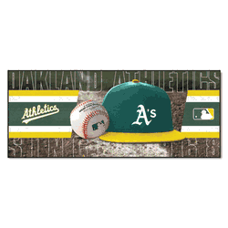 Oakland Athletics Baseball Runner Rug - 30in. x 72in.