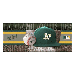Oakland Athletics Baseball Runner Rug - 30in. x 72in.