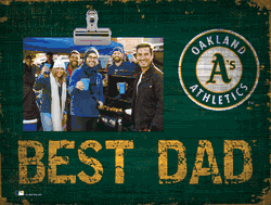 Oakland Athletics Best Dad Clip Frame