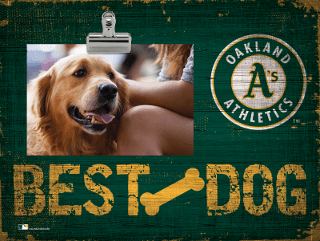 Oakland Athletics Best Dog Clip Frame 10in. x 8in.