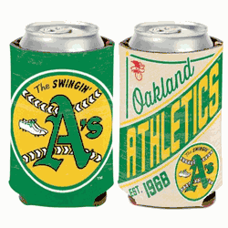 Oakland Athletics Can Cooler Vintage Design