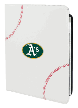 Oakland Athletics Classic Baseball Portfolio - 8.5 in x 11 in