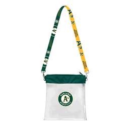 Oakland Athletics Clear Pattern Strap Bag