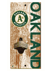 Oakland Athletics Distressed Bottle Opener