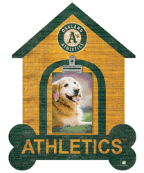 Oakland Athletics Dog Bone House Clip Frame