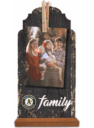 Oakland Athletics Family Clothespin 6x12