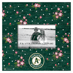 Oakland Athletics Floral 10x10 Frame