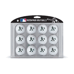 Oakland Athletics Golf Balls Pack of 12