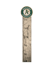 Oakland Athletics Growth Chart Sign 6x36