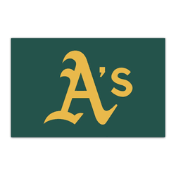 Oakland Athletics HiDef Rookie Mat - 18in. X 30in.