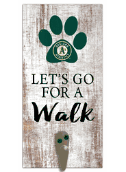 Oakland Athletics Leash Holder 6x12 Sign