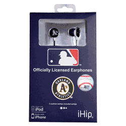 Oakland Athletics Logo Earbuds