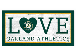 Oakland Athletics Love 6x12 Sign