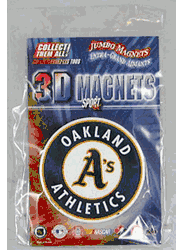 Oakland Athletics Magnet Jumbo 3D CO