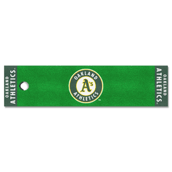 Oakland Athletics Putting Green Mat - 1.5ft. x 6ft.